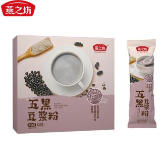 燕之坊  五黑豆浆粉320g多种谷物组合即冲即饮满口醇香