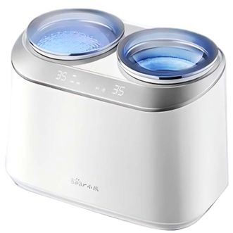 小熊/Bear  双舱波轮内衣洗衣机XYJ-E04M1皓月银