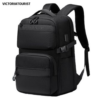 维多利亚旅行者/VICTORIATOURIST  双肩包男士商务背包旅行出差16英寸电脑包大容量休闲学生书包 A955