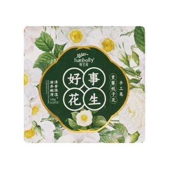 韩宝莉/hanbolly  人间喜事系列香皂 人间水蜜桃+英伦玫瑰+素馨栀子花   120g*3