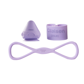 西莱森/Cilaisen  筋膜球按摩球手动迷你按摩器三角按摩穴位拉力带弹力圈塑身美体套装