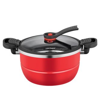 lecker  凰太极微压锅精铁珐琅汤锅26cm   KR-116