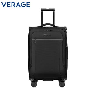 VERAGE  行李箱男牛津帆布拉杆箱子轻便旅行登机箱商务密码箱大容量万向轮 GM21002W/29英寸黑色
