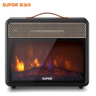 苏泊尔（SUPOR）  暖风机取暖器两档功率大风量热风机家用速热取暖烘衣多用电暖器