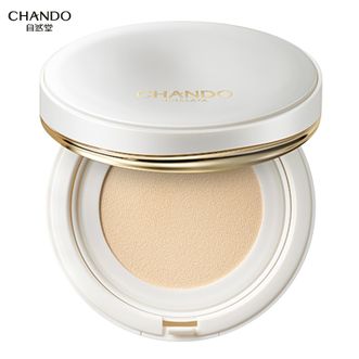 自然堂/Chando  柔雾持妆气垫霜#B03自然白12g×2个装（正装+替换装）服帖控油遮瑕补妆女士护肤品