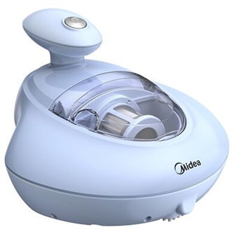 美的（Midea）除螨仪 家用床上除螨仪 紫外线除螨 10000Pa吸力 热风除湿 四重过滤 冰盐蓝 MT5