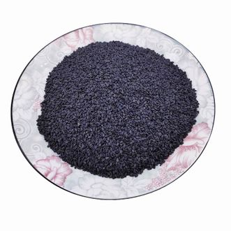 麦浇芽  黑芝麻农家自种黑芝麻粒生熟可选炒熟烘焙原料  250g