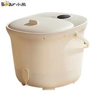 小熊/Bear  足浴盆泡脚桶洗脚盆恒温加热脚动滚轮按摩泡脚盆洗脚桶