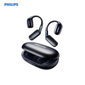 飞利浦（PHILIPS）  蓝牙耳机 TAT5739-蓝色 骨传导概念真无线挂耳式开放式不入耳夹式运动跑步长续航高端降噪通用苹果华为