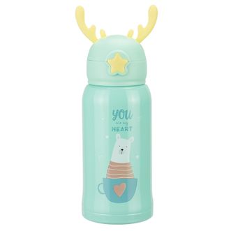 婴侍卫（BBG+）  双盖小鹿保温杯500ML