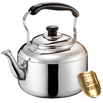 爱仕达/ASD  水壶加厚304不锈钢家用 5L鸣音烧水壶燃气电磁炉通用