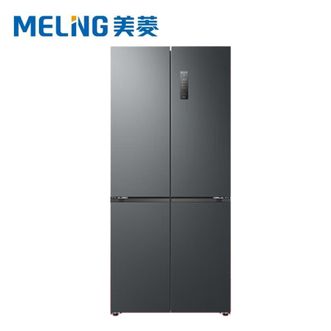 美菱/MELNG  BCD-450WP9CZX 无忧嵌450十字四门双开门59.9超薄平嵌双系统大冷冻力变频节能一级能效风冷无霜冰箱