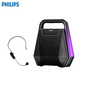 飞利浦（PHILIPS）  蓝牙音箱SD140 户外音响 大音量广场舞 头戴麦 小蜜蜂 小型家用手提便携