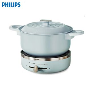 飞利浦/Philips  电火锅 HD2236/50 【绿色款】 电煮锅 火锅专用锅 家用4L多功能涮肉锅 不粘分体可拆洗电热锅 零涂层