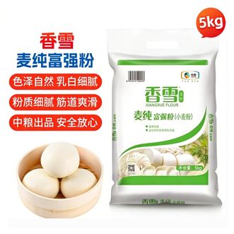 福临门  香雪麦纯富强面粉小麦粉5kg