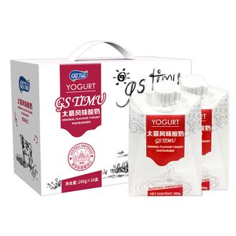 太慕  奥地利进口太慕风味酸奶200g*10盒