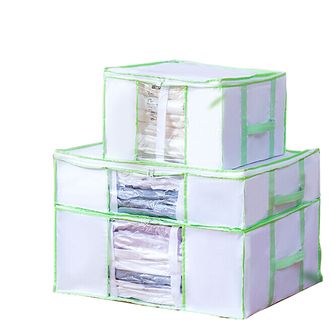 太力/TAILI 真空压缩收纳箱袋组合 衣物收纳袋整理箱搬家储物箱可折叠42L 1个装 AY762A