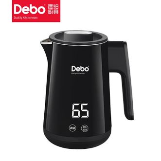 德铂(Debo)-多瑞特-304不锈钢多段调温触控电热水壶800ml-DB-136