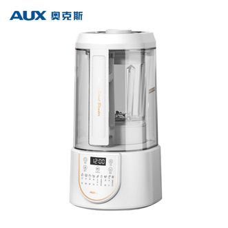 奥克斯/AUX  破壁机家用加热全自动小型免滤豆浆多功能料理早餐机榨汁机辅食机 HX-PB9718Z 白色