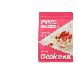欧扎克  草莓水果麦片-高配款600g
