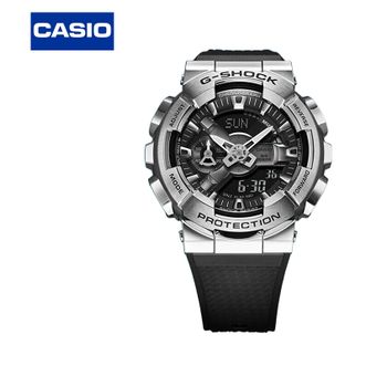 卡西欧/CASIO  金属系列小钢炮 时尚运动男士手表 防水防震 GM-110-1APR（200米防水）