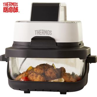 膳魔师（THERMOS）  空气炸锅家用电炸锅空气炸锅多用途锅全景可视化免翻面空气炸锅