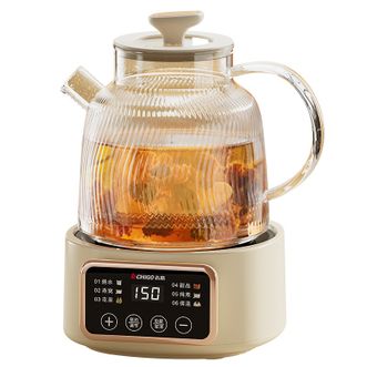 志高（CHIGO）  全玻璃养生壶煮茶壶烧水壶开水壶煮茶器花茶壶BG-02