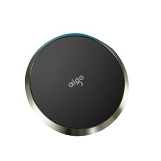 爱国者  (aigo)  无线充电器 感应长达8mm 支持10W快充/适用于带无线充电功能的安卓和苹果手机 QI02