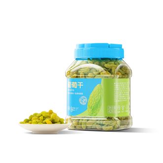 鲜记/xianjee  葡萄干428g 多巴胺系列 罐装 休闲零食 自然风干 果干