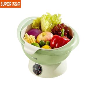 苏泊尔（SUPOR）  果蔬净化机GS50 食材净化器升级新水果多功能清洗器 蓝光杀菌去农残无线便携式洗菜清洗机
