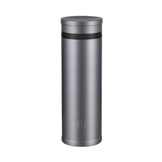 富光（FUGUANG）   保温杯男女士大容量带茶隔泡茶杯子 420ML 灰