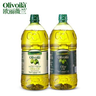 欧丽薇兰 特级初榨橄榄油1.6L+橄榄油1.6L组合装健康家用烹饪煎炸 欧丽薇兰 特级初榨橄榄油1.6L+橄榄油1.6L组合装健康家用烹饪煎炸