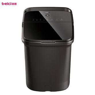 蓓慈/Beici  足浴盆 变频足浴器恒温加热泡脚桶 紫外线杀菌足部按摩器洗脚盆泡脚盆足疗足浴桶D09黑色