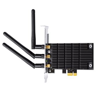 普联（TP-LINK）双频1900M无线PCI-E网卡 台式机 wifi接收器 低辐射 5G双频 TL-WDN7280 黑色