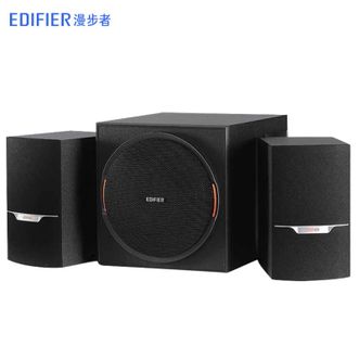 漫步者/EDIFIER  2.1全木质蓝牙音箱R303BT 高保真低音炮电脑音响 台式机笔记本音响