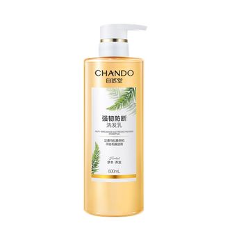 自然堂/Chando  强健发根 控油防脱洗发水600mL 侧柏叶防脱育发