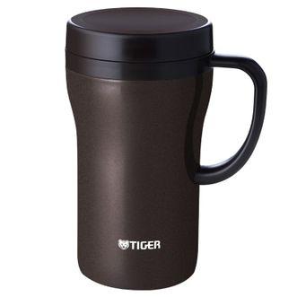 虎牌（TIGER）   保温杯不锈钢真空办公杯男女时尚泡茶水杯子 CWN-A48C-TV 480ML咖啡