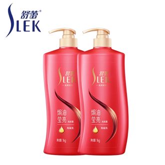 舒蕾/Slek  莹亮洗发水套装1000g*2   改善毛躁深层滋养男女通用洗头水