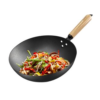 苏泊尔（SUPOR）  臻火蜂窝铁锅32cm炒锅 无涂层炒菜锅家用老式燃气灶明火专用 VC32RF01