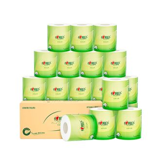 心相印  茶语丝享卷纸 4层20卷加厚厕纸整箱囤货不易分层