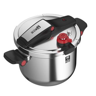 康巴赫  双档调压可立盖三层钢压力快锅22cm