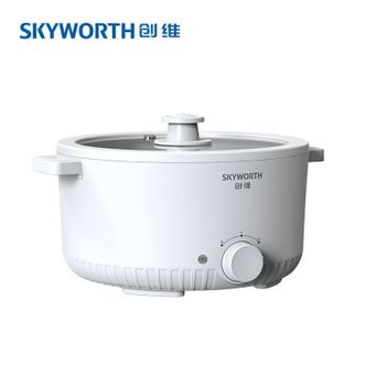 创维（SKYWORTH）  大容量多功能旋钮式多用途锅（4L）F217