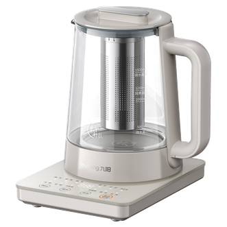 九阳/Joyoung  太空科技 1.5L纯钛加热易清洗玻璃面板花茶电热壶养生壶K15D-WY501