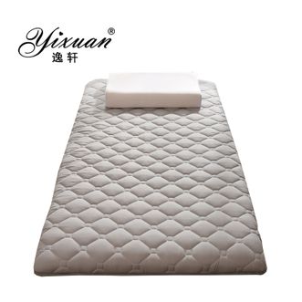 逸轩/yixuan  亲肤磨毛四季学生款印花加厚床垫-高级灰（6公分）-120*190cm单床垫
