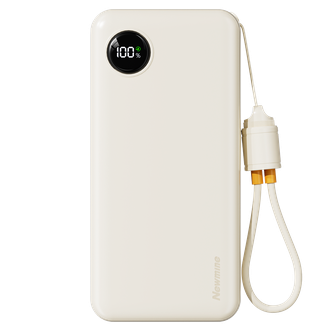 纽曼（Newmine）  【3C认证】自带线20000mAh快充移动电源 22.5W超级闪充数显AL61