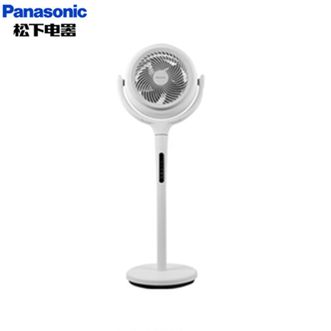 松下/Panasonic  空气循环扇家用直流变频电风扇落地扇3D立体广角送风轻音节能轻柔电风扇 F-CW1901C-W