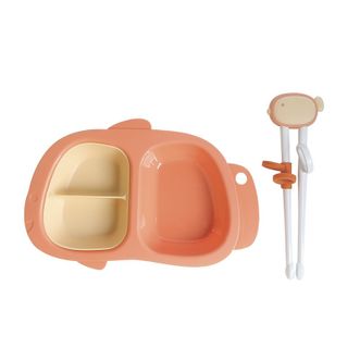 婴侍卫（BBG+）  儿童分格餐盘套装 BW-1909