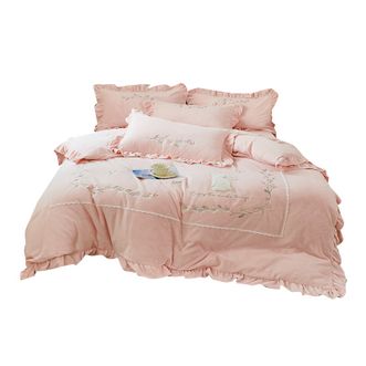 悠梦嘉居  繁花280克全消光保暖四件套