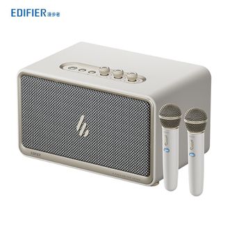 漫步者/EDIFIER  K300多功能K歌 双麦克风 居家艺术音箱 桌面蓝牙音响 家庭KTV 无线蓝牙6.0