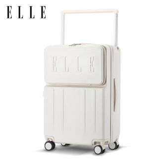 Elle  运动行李箱拉杆箱 前开盖时尚旅行箱pc材质 20英寸  ELCL5567-20